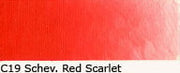 Scheveningen olieverf 40ml scheveningen Red Scarlet C19