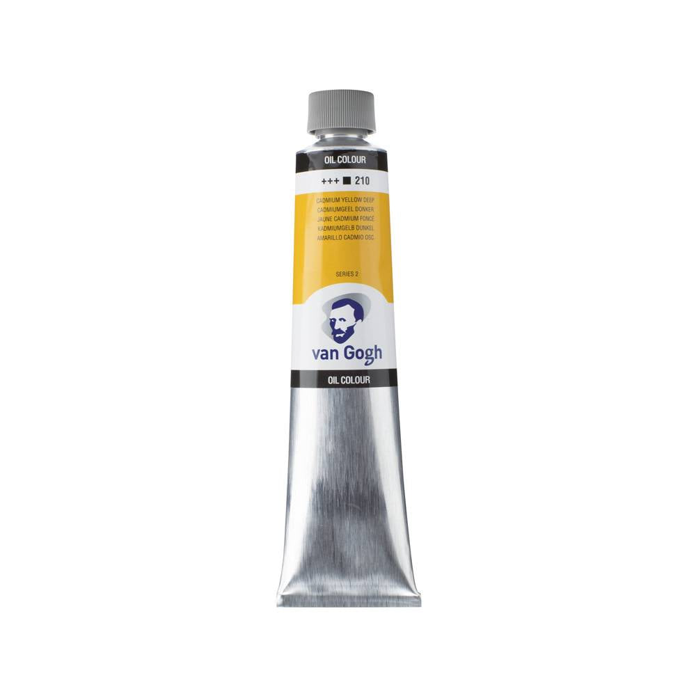 Van Gogh 200ml olieverf 210 Cadmiumgeel donker