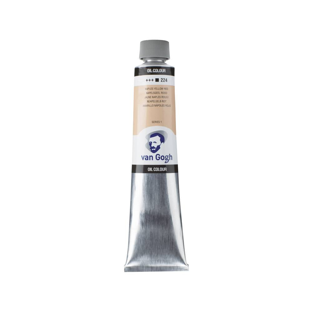 Van Gogh 200ml olieverf 224 Napelsgeel rood
