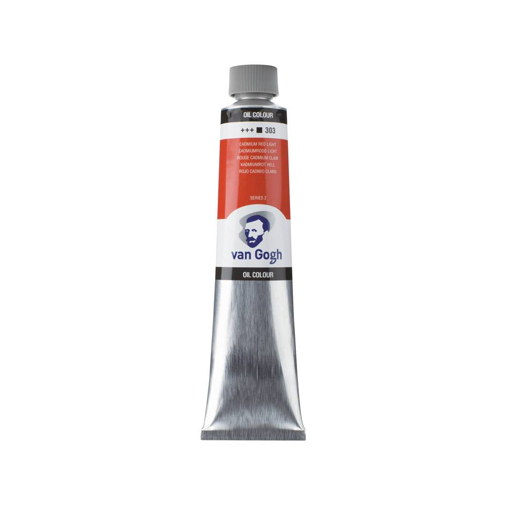 Van Gogh 200ml olieverf 303 Cadmiumrood licht