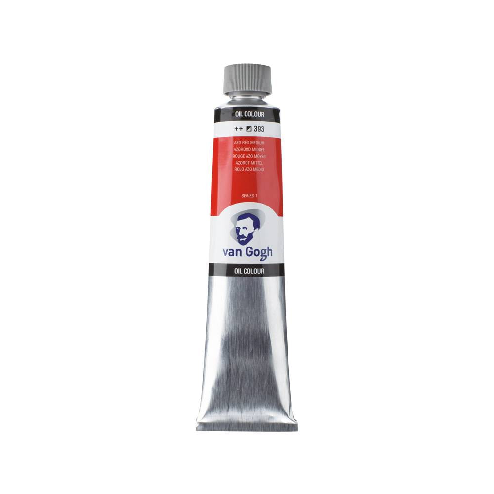 Van Gogh 200ml olieverf 393 Azorood middel