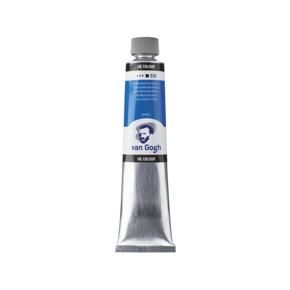 Van Gogh 200ml olieverf 535 Ceruleumblauw (phtalo)