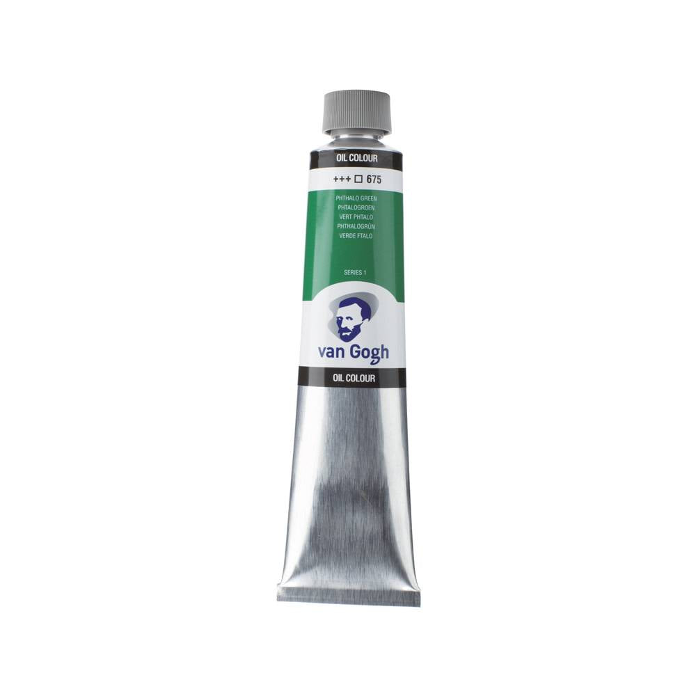 Van Gogh 200ml olieverf 675 Phtalogroen