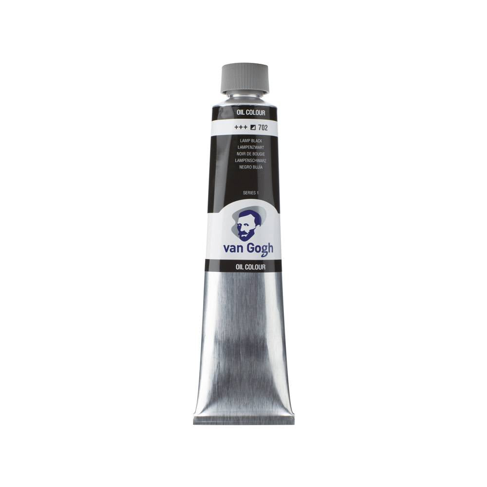 Van Gogh 200ml olieverf 702 Lampenzwart