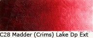 Scheveningen oil paint 40ml madder (crimson) lake deep extra C28