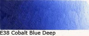 Scheveningen oil paint 40ml cobalt blue deep E38