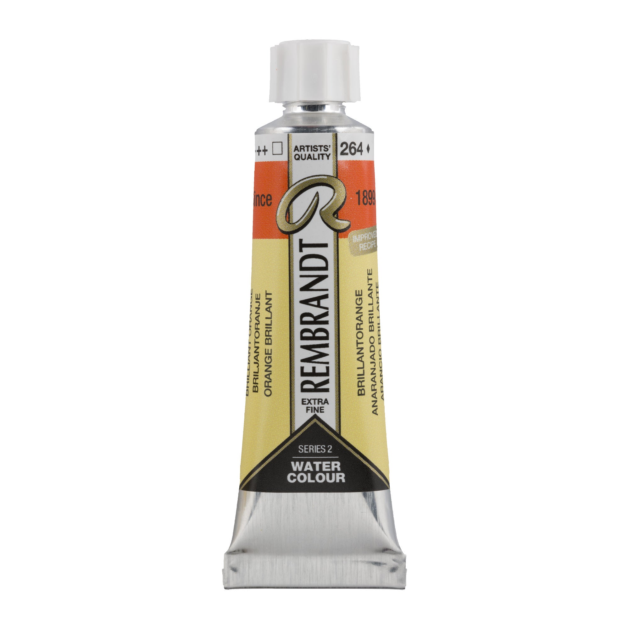 Rembrandt Aquarelverf Tube 10 ml Briljantoranje 264
