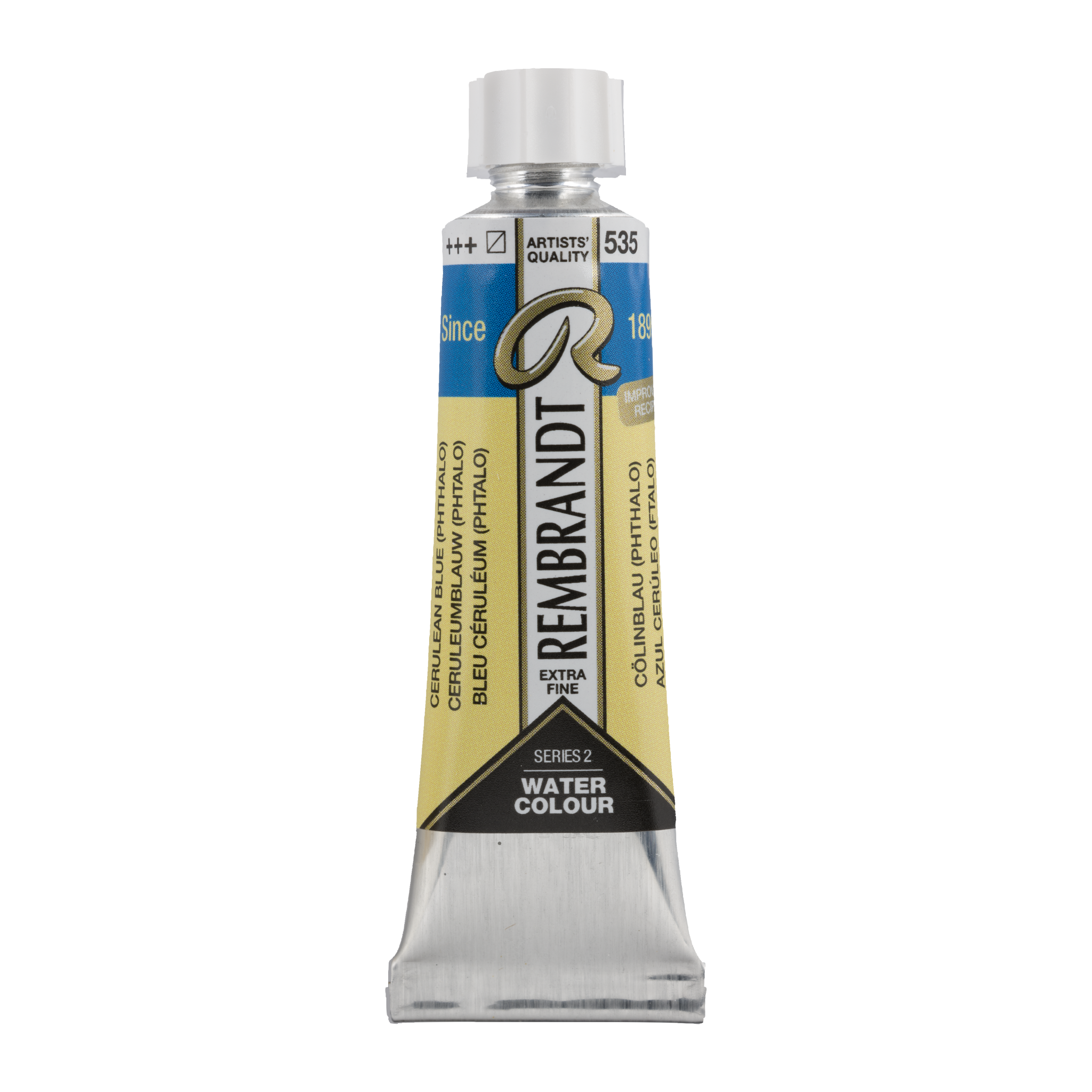 Rembrandt Aquarelverf Tube 10 ml Ceruleumblauw (Phtalo) 535