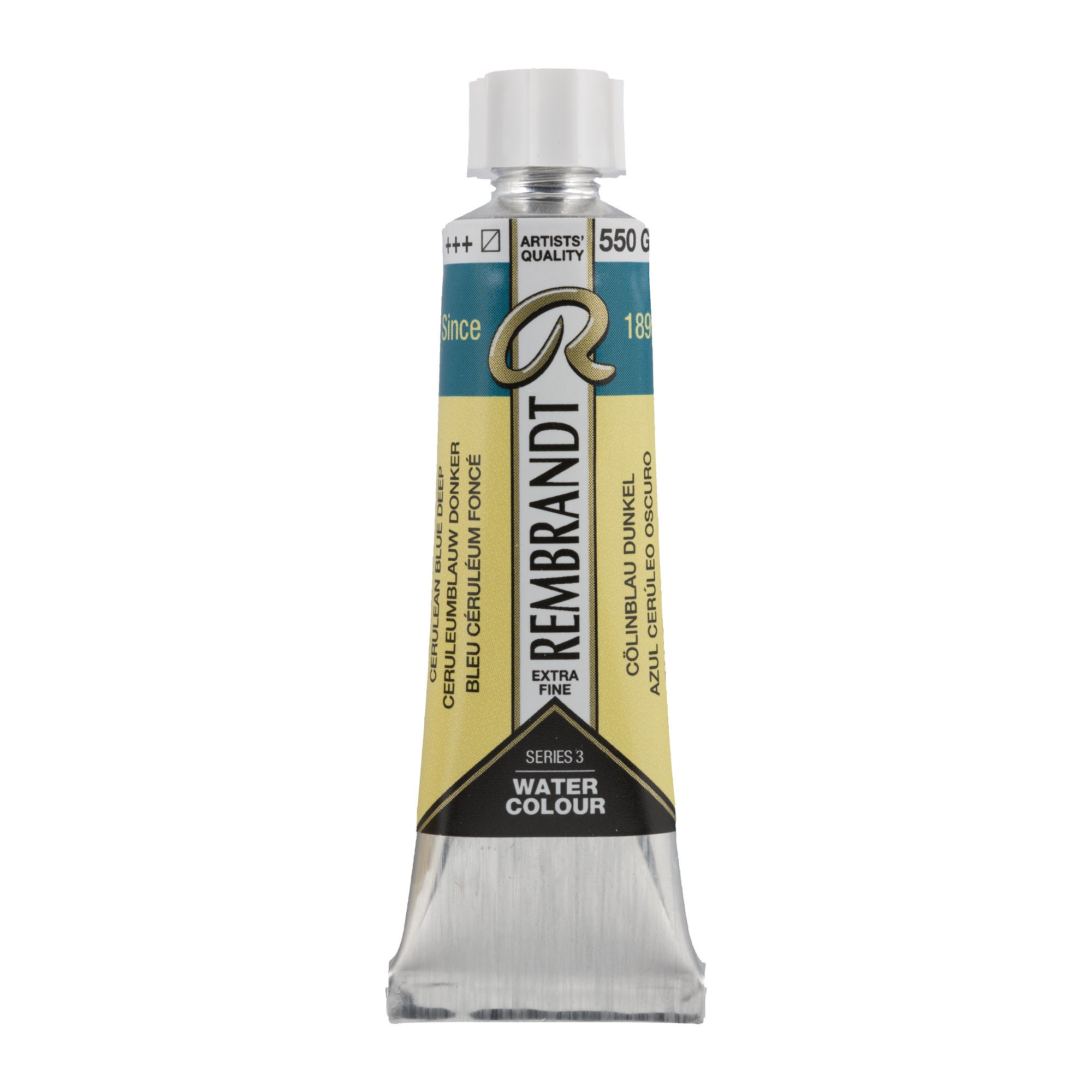 Rembrandt Aquarelverf Tube 10 ml Ceruleumblauw Donker 550