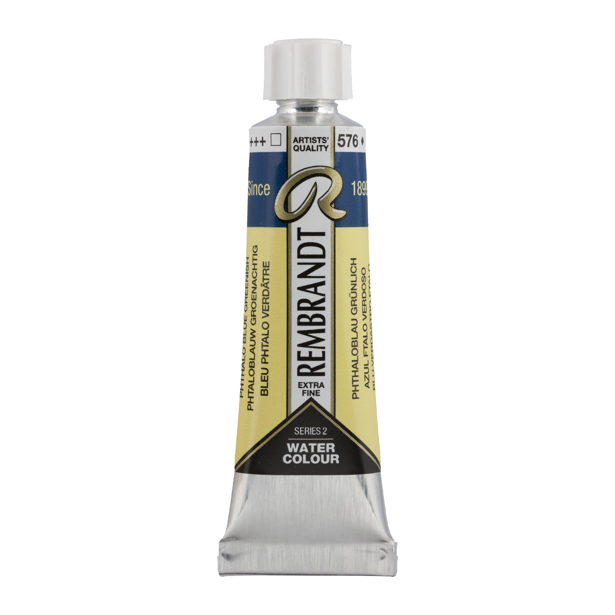 Rembrandt Aquarelverf Tube 10 ml Phtaloblauw Groenachtig 576