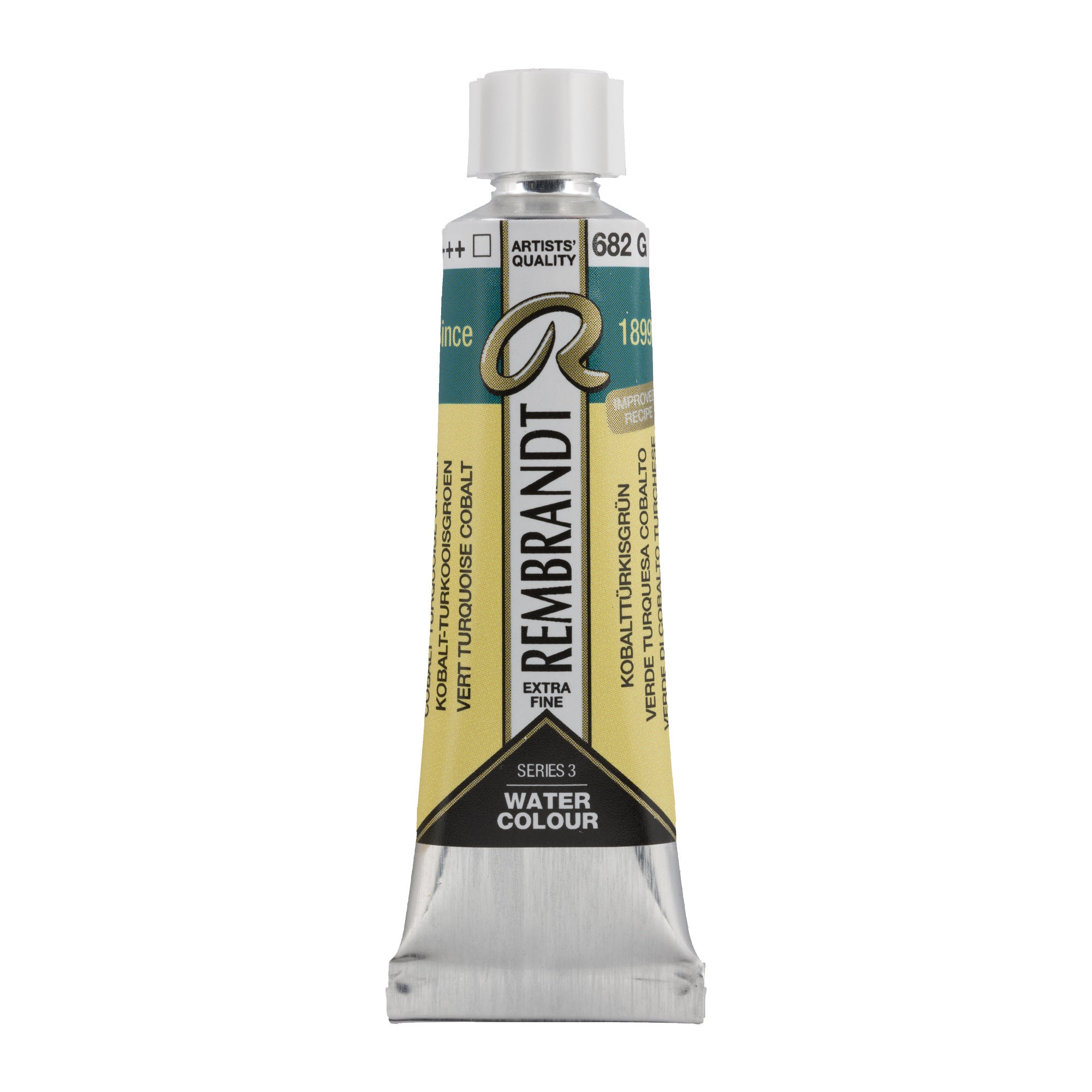 Rembrandt Aquarelverf Tube 10 ml Kobalt-Turkooisgroen 682