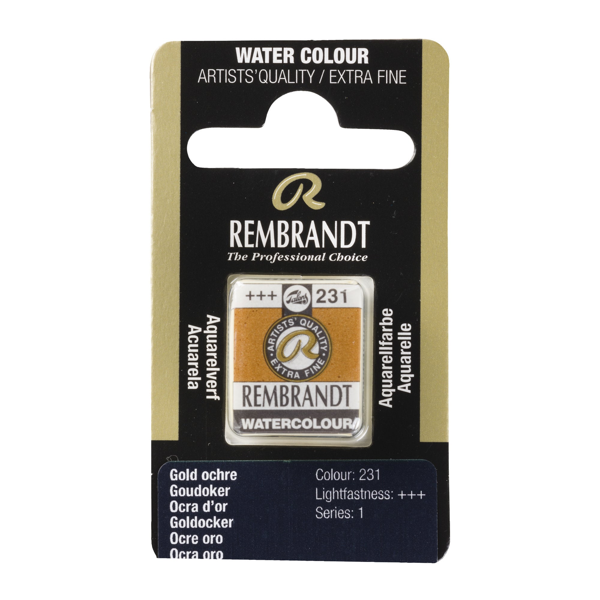 Rembrandt Aquarelverf Napje Goudoker 231