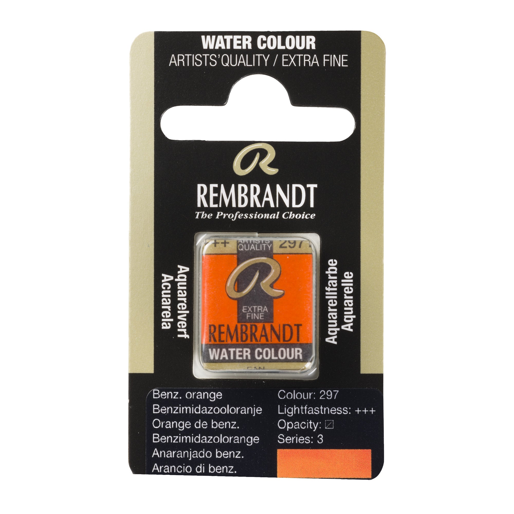 Rembrandt Aquarelverf Napje Benzimidazooloranje 297