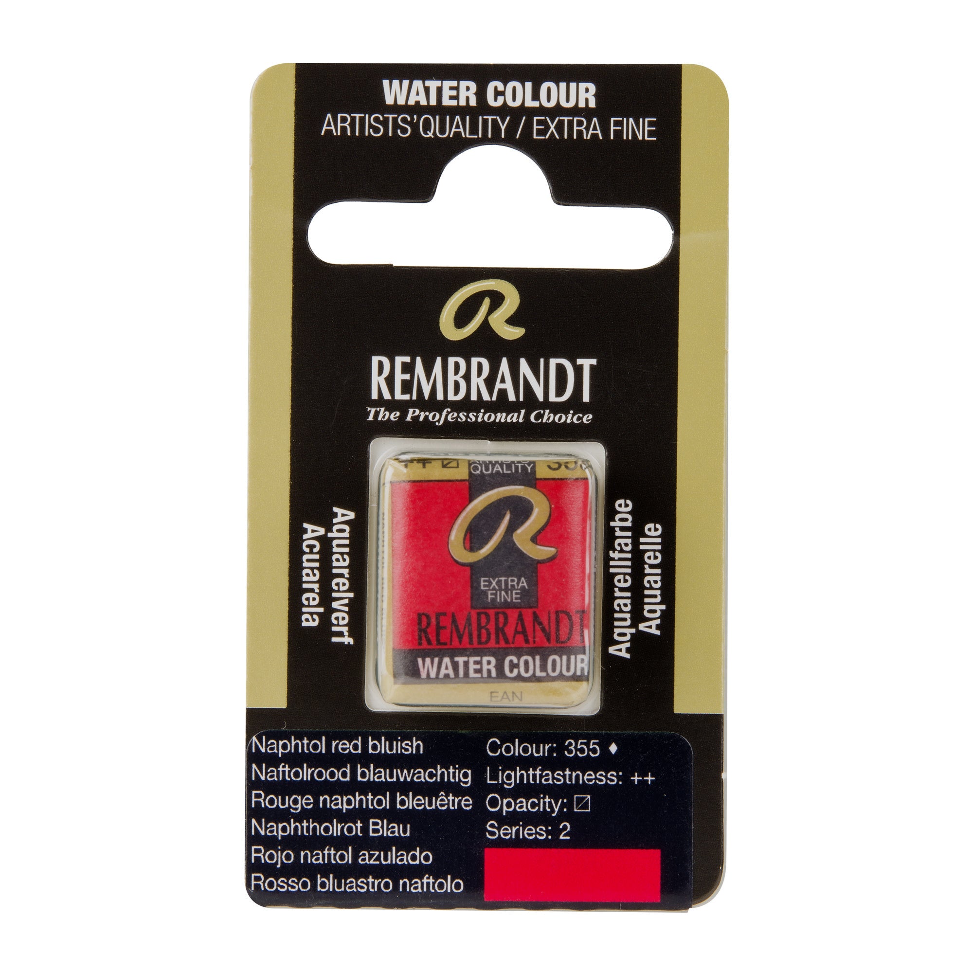 Rembrandt Aquarelverf Napje Naftolrood Blauwachtig 355