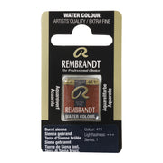 Rembrandt Aquarelverf Napje Sienna Gebrand 411
