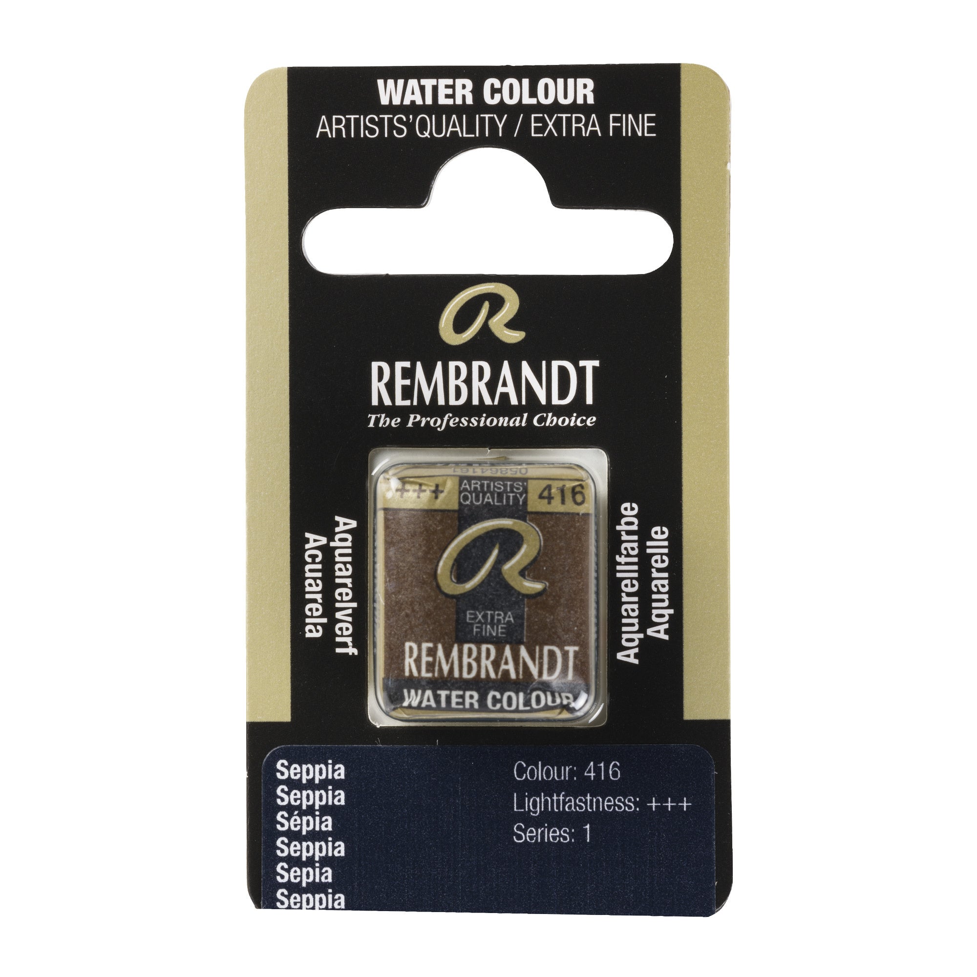 Rembrandt Aquarelverf Napje Sepia 416