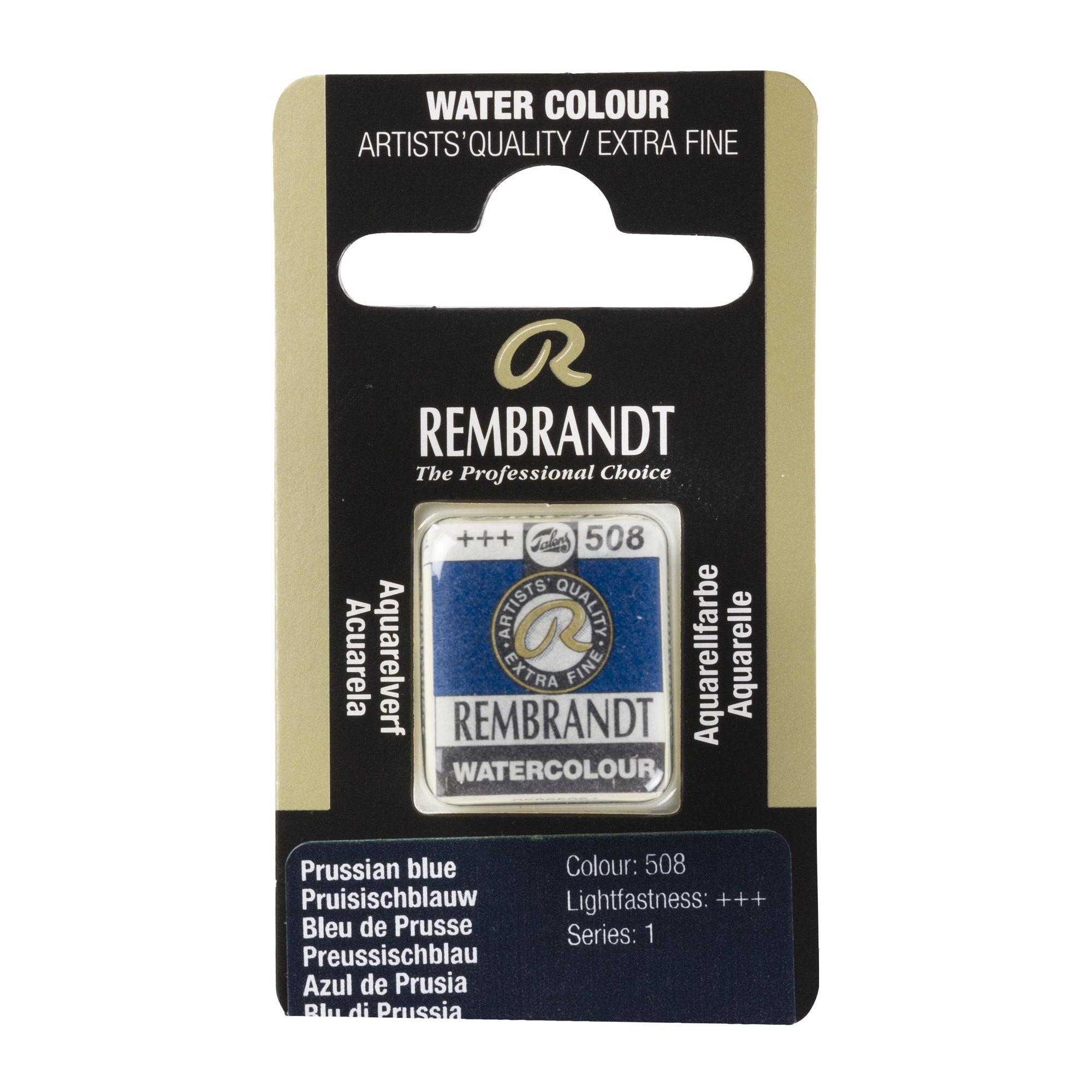 Rembrandt Aquarelverf Napje Pruisischblauw 508