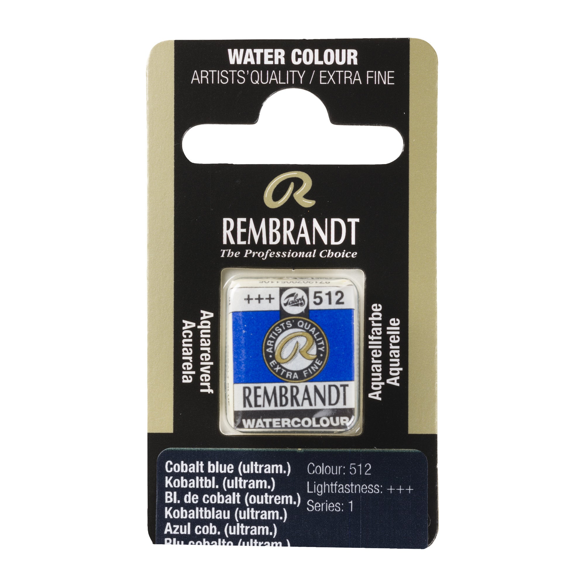 Rembrandt Aquarelverf Napje Kobaltblauw (Ultramarijn) 512