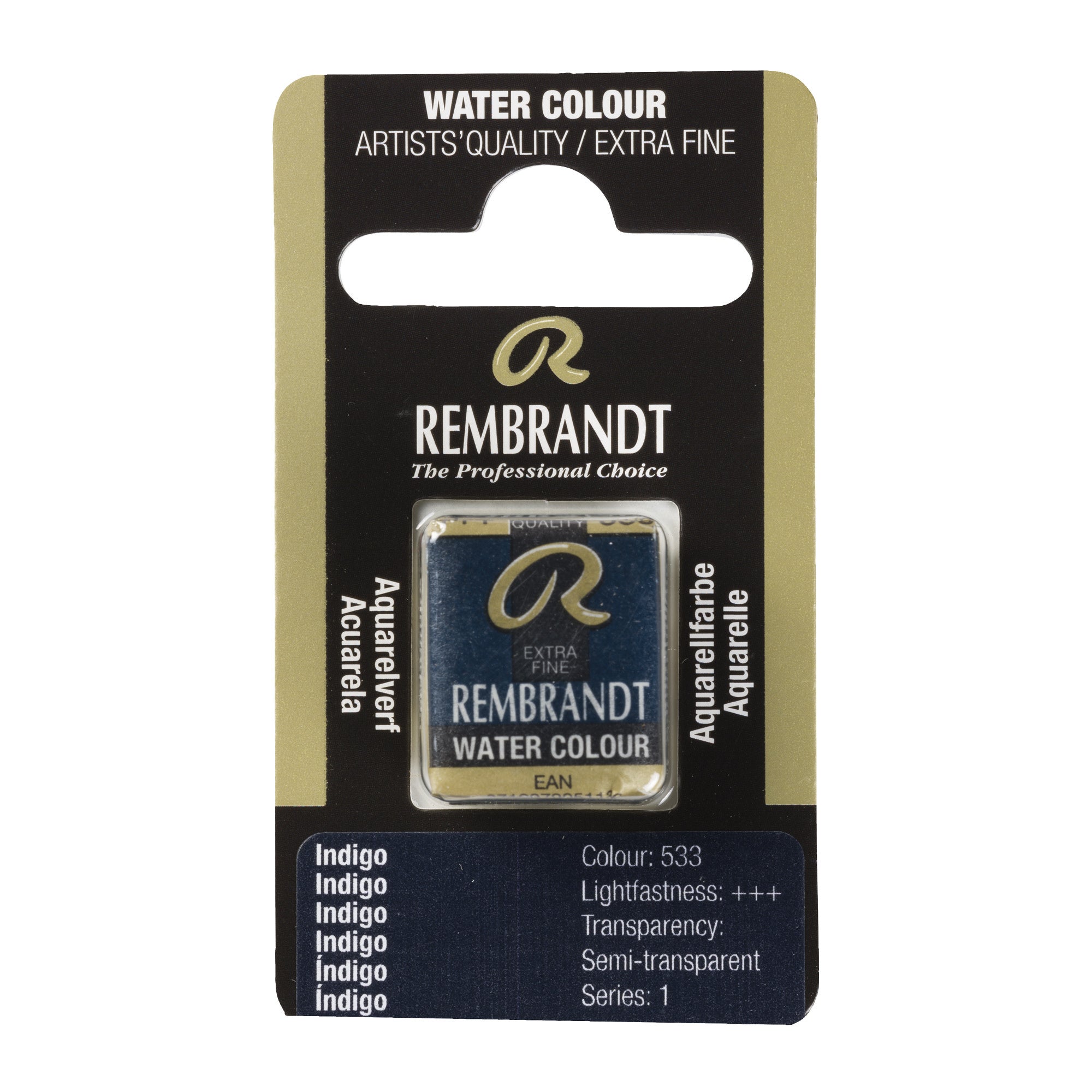 Rembrandt Aquarelverf Napje Indigo 533