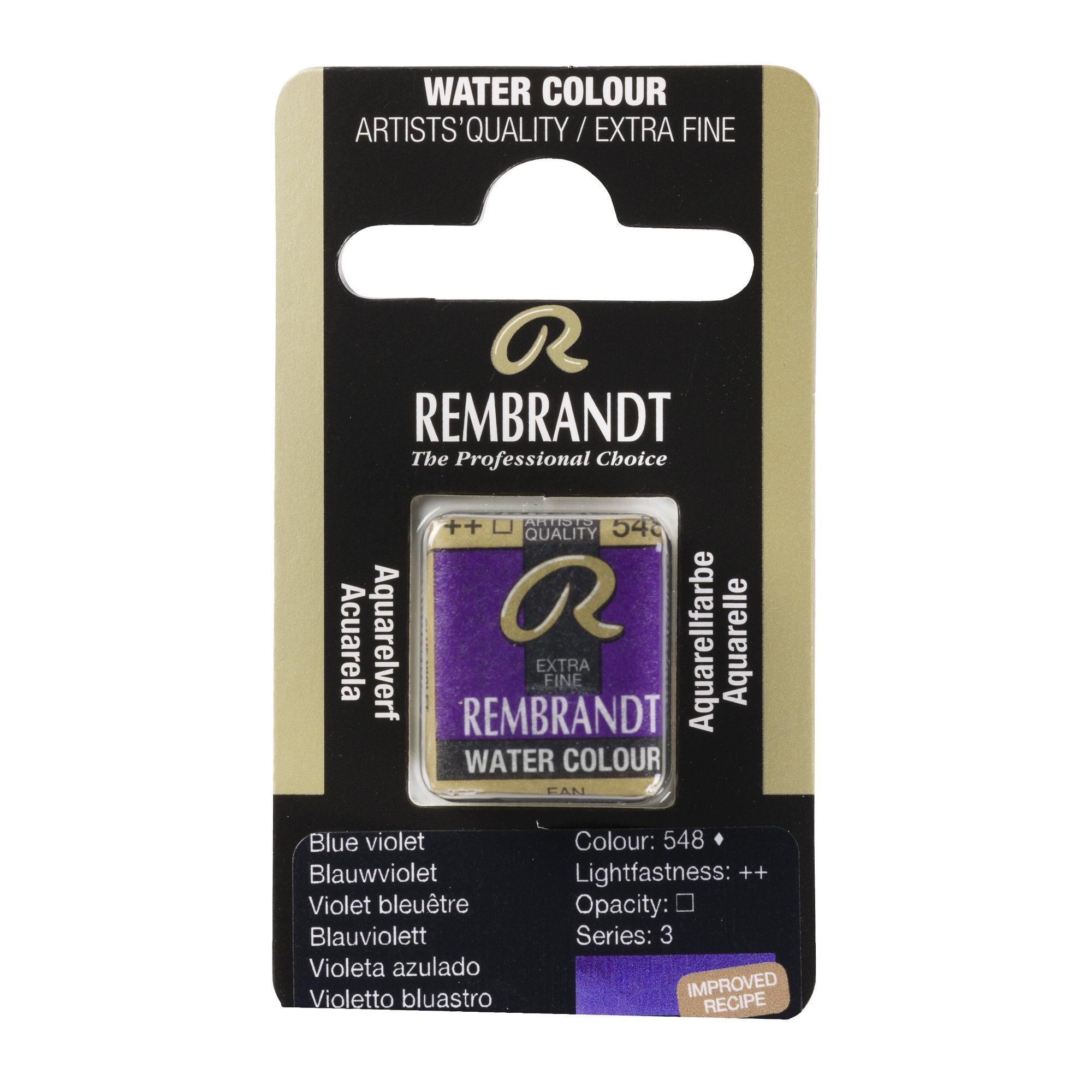 Rembrandt Aquarelverf Napje Blauwviolet 548