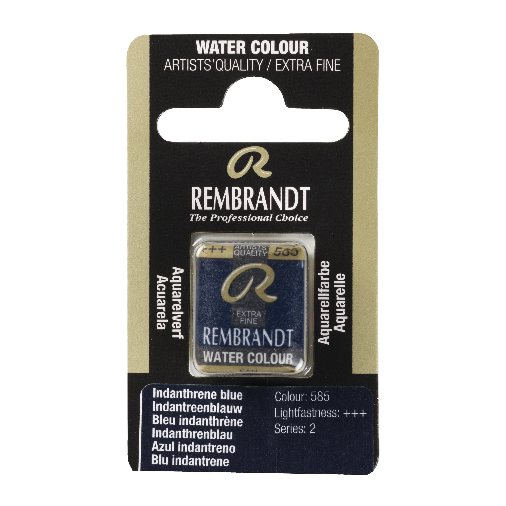 Rembrandt Aquarelverf Napje Indantreenblauw 585