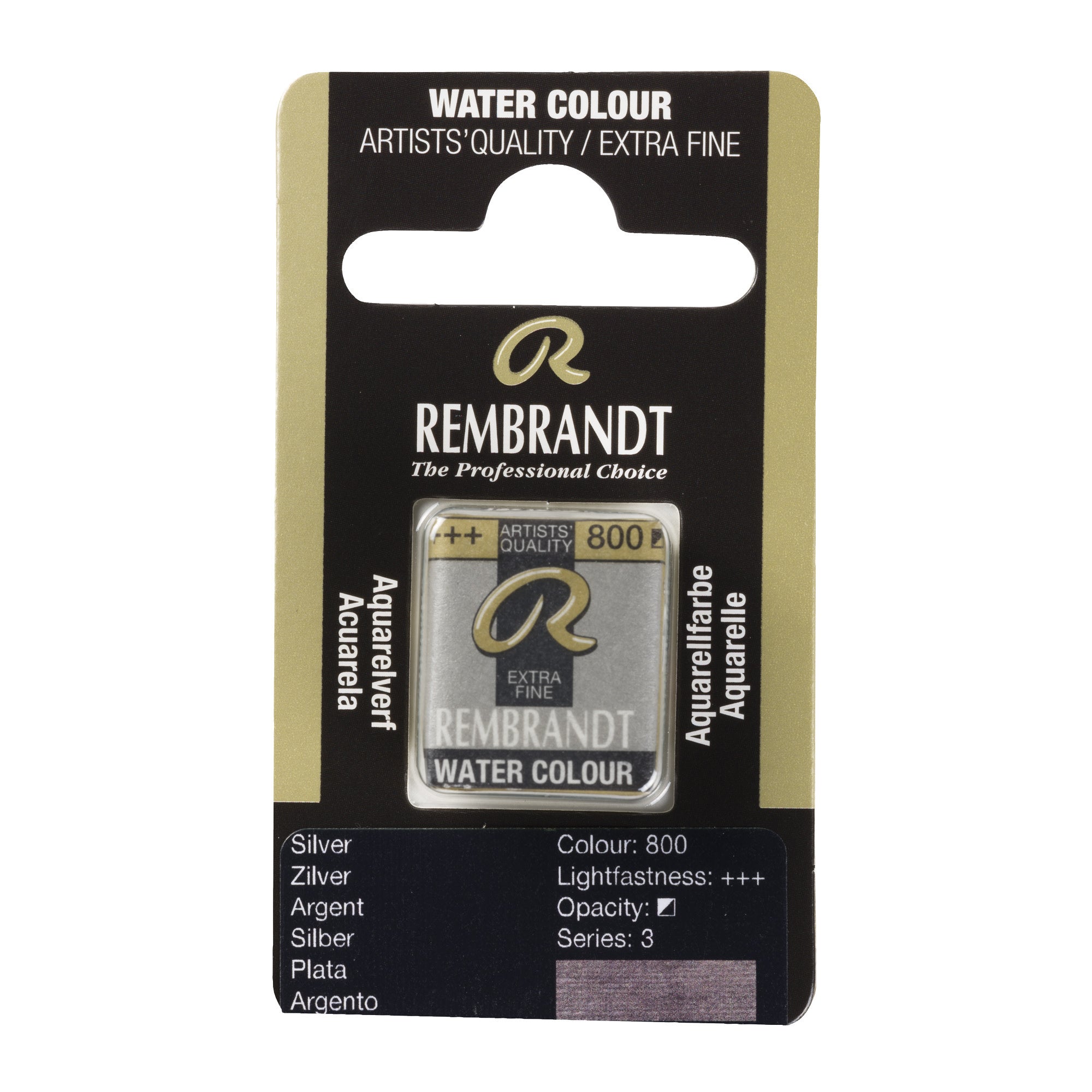 Rembrandt Aquarelverf Napje Zilver 800