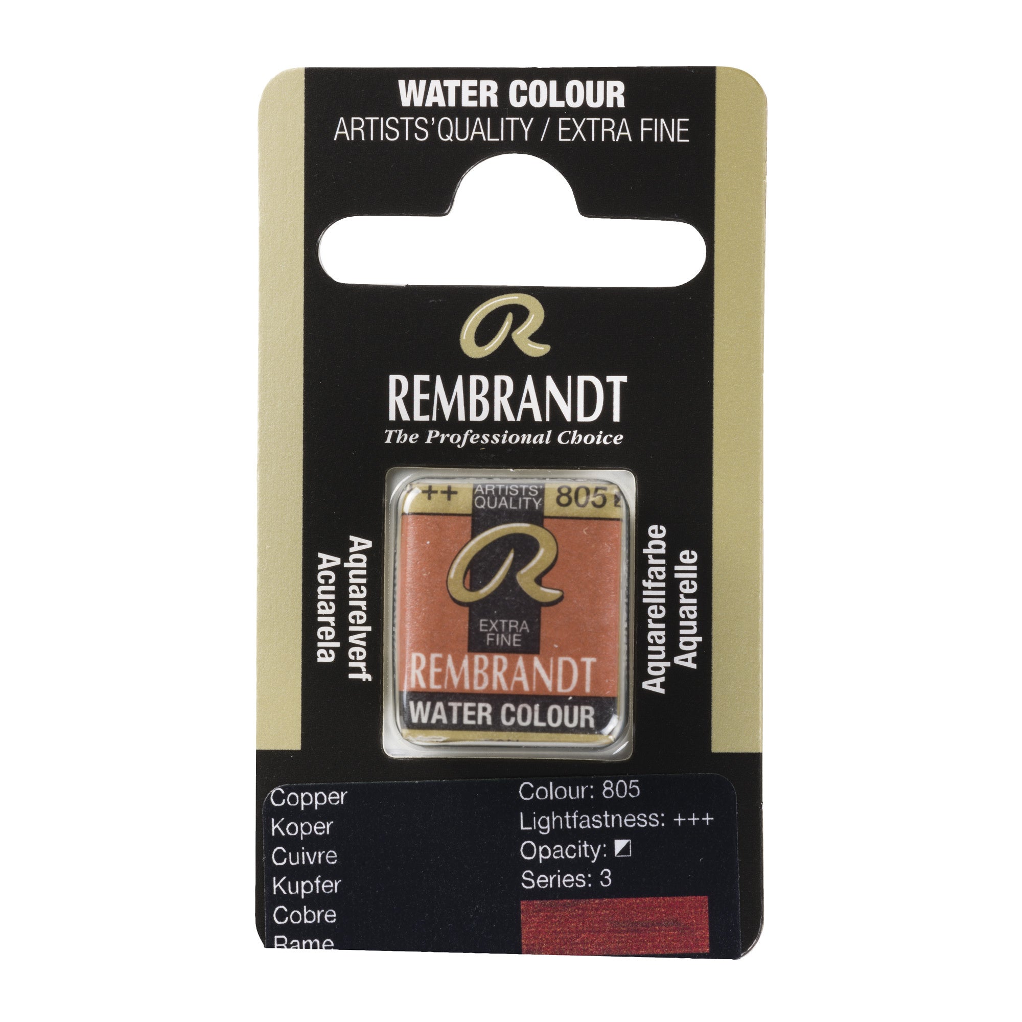 Rembrandt Aquarelverf Napje Koper 805