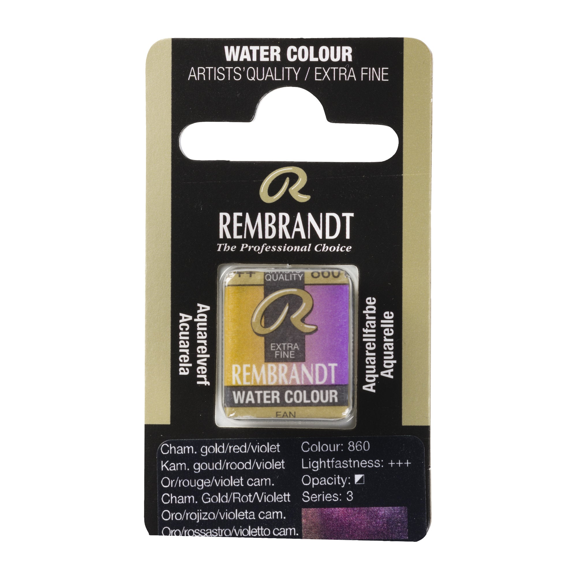 Rembrandt Aquarelverf Napje Kameleon Goud/Rood/Violet 860