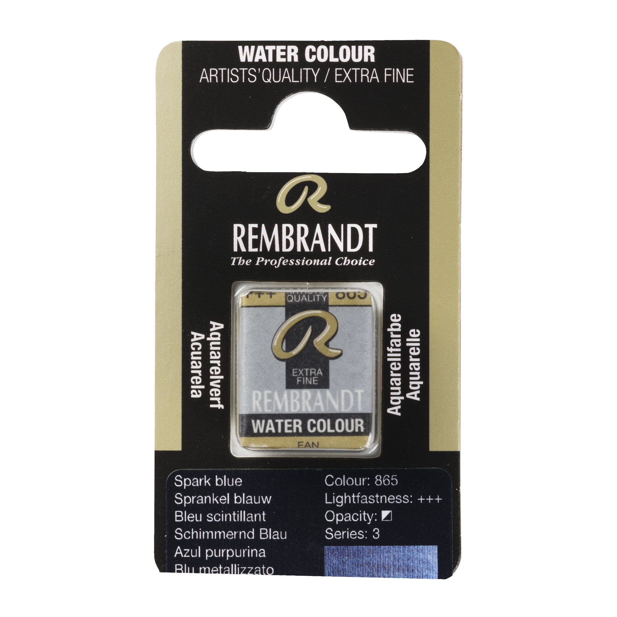 Rembrandt Aquarelverf Napje Sprankel Blauw 865