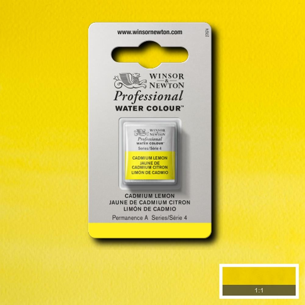 W&N pro. aquarelverf halve nap Cadmium Lemon S4