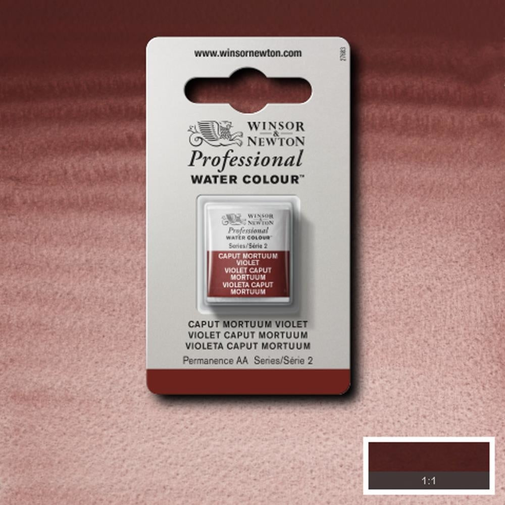 W&N pro. aquarelverf halve nap Caput Mortuum Violet S2