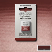 W&N pro. aquarelverf halve nap Caput Mortuum Violet S2