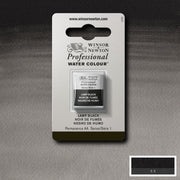 W&N pro. aquarelverf halve nap Lamp Black S1
