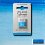 W&N pro. aquarelverf halve nap Manganese Blue Hue S2