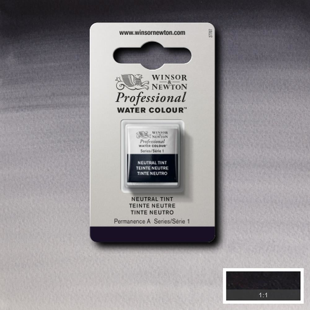 W&N pro. aquarelverf halve nap Neutral Tint S1