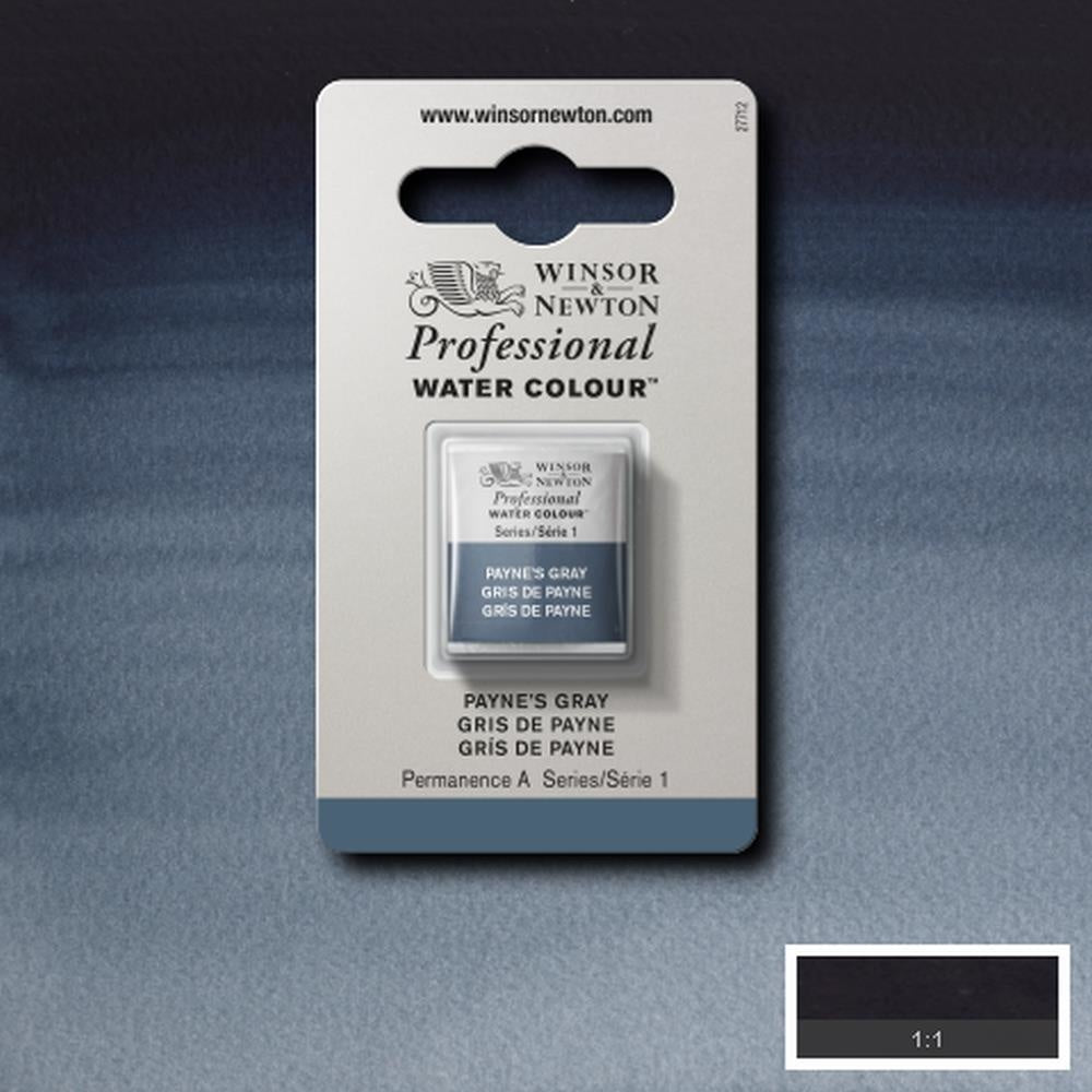 W&N pro. aquarelverf halve nap Paynes Gray S1