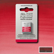 W&N pro. aquarelverf halve nap Permanent Alizarine Crimson S3