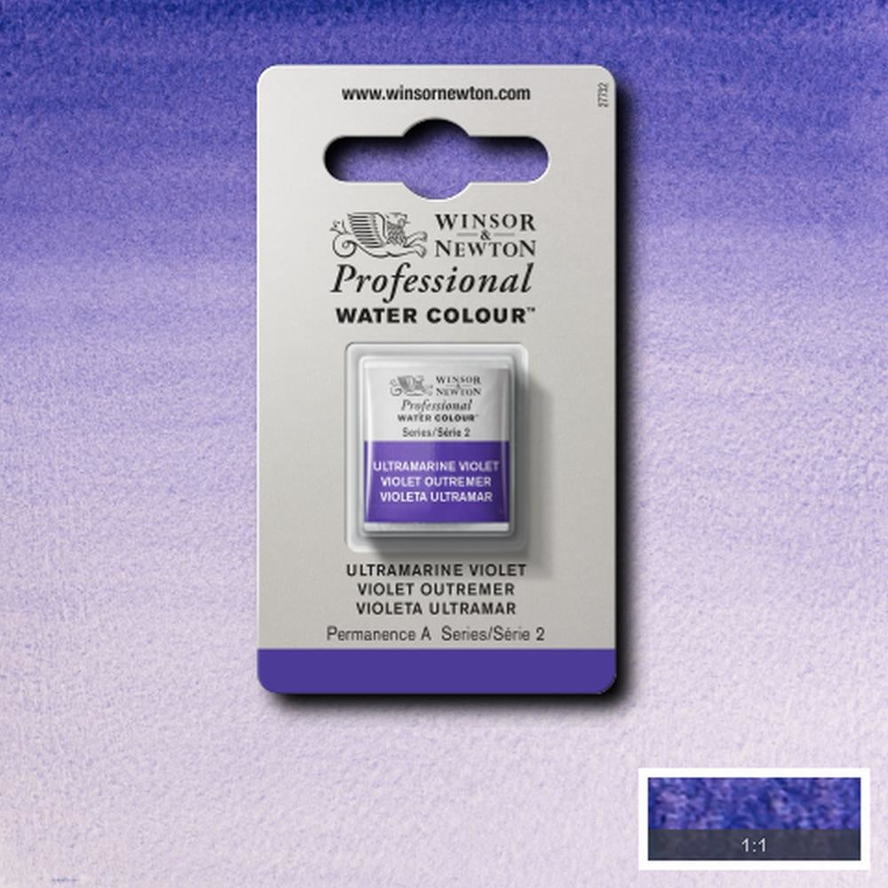 W&N pro. aquarelverf halve nap Ultramarine Violet S2