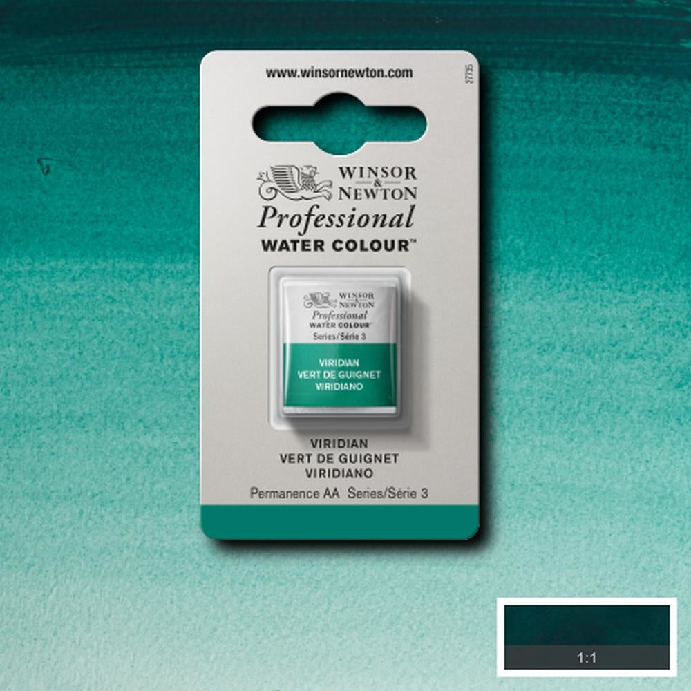 W&N pro. aquarelverf halve nap Viridian S3
