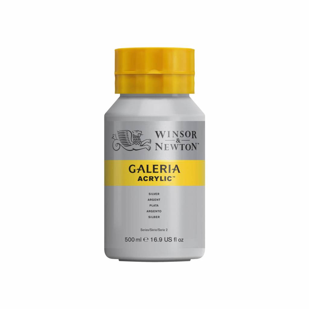 Galeria acrylverf 500ml Silver 617