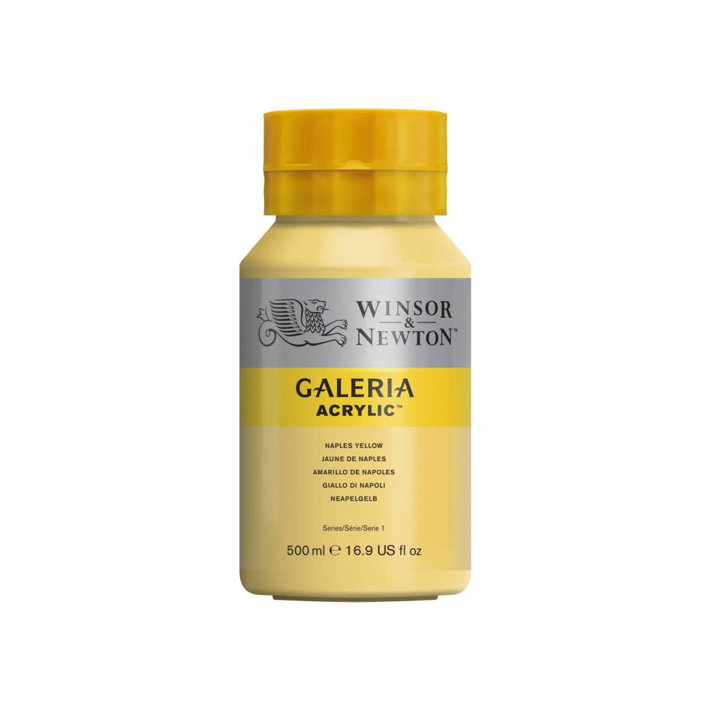 Galeria acrylverf 500ml Naples Yellow 422
