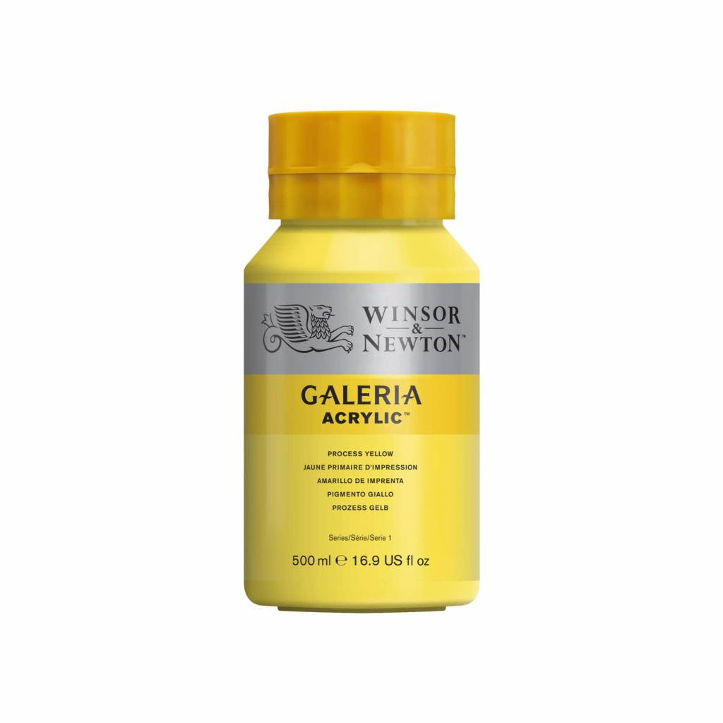 Galeria acrylverf 500ml Process Yellow 537