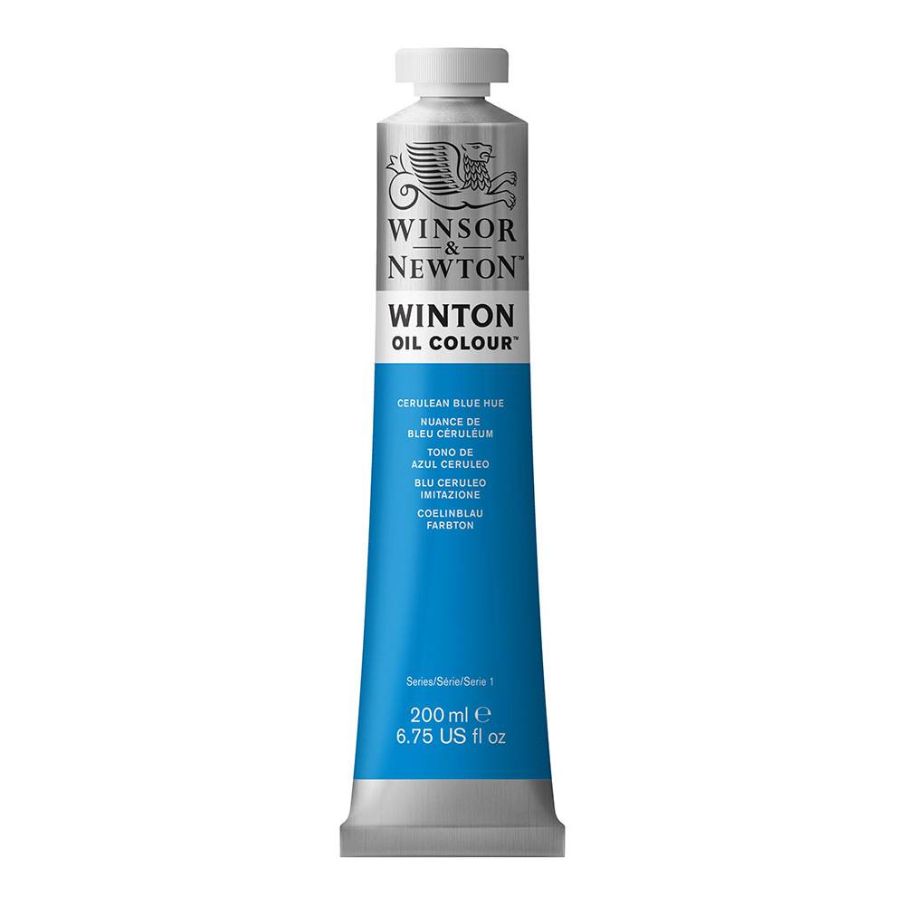 W&N Winton olieverf 200ml Cerulean Blue Hue 138