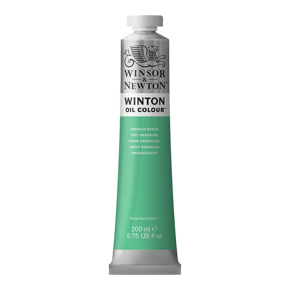 W&N Winton olieverf 200ml Emerald Green 241