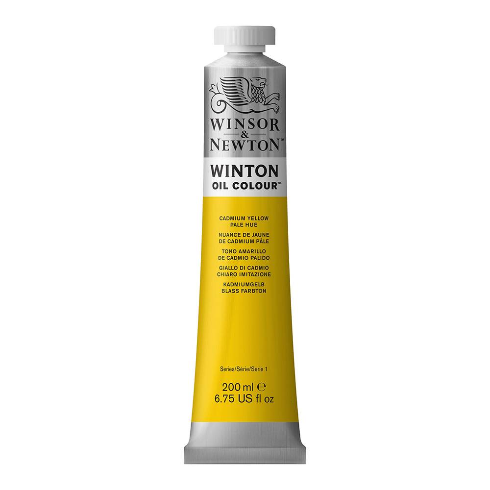 W&N Winton olieverf 200ml Cadmium Yellow Pale Hue 119