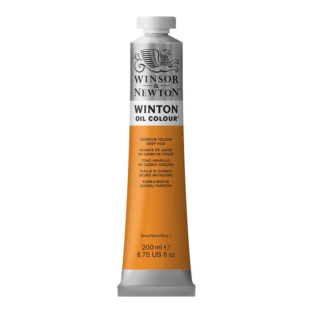 W&N Winton olieverf 200ml Cadmium Yellow Deep Hue 115