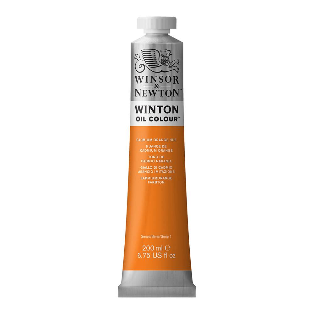 W&N Winton olieverf 200ml Cadmium Orange Hue 090