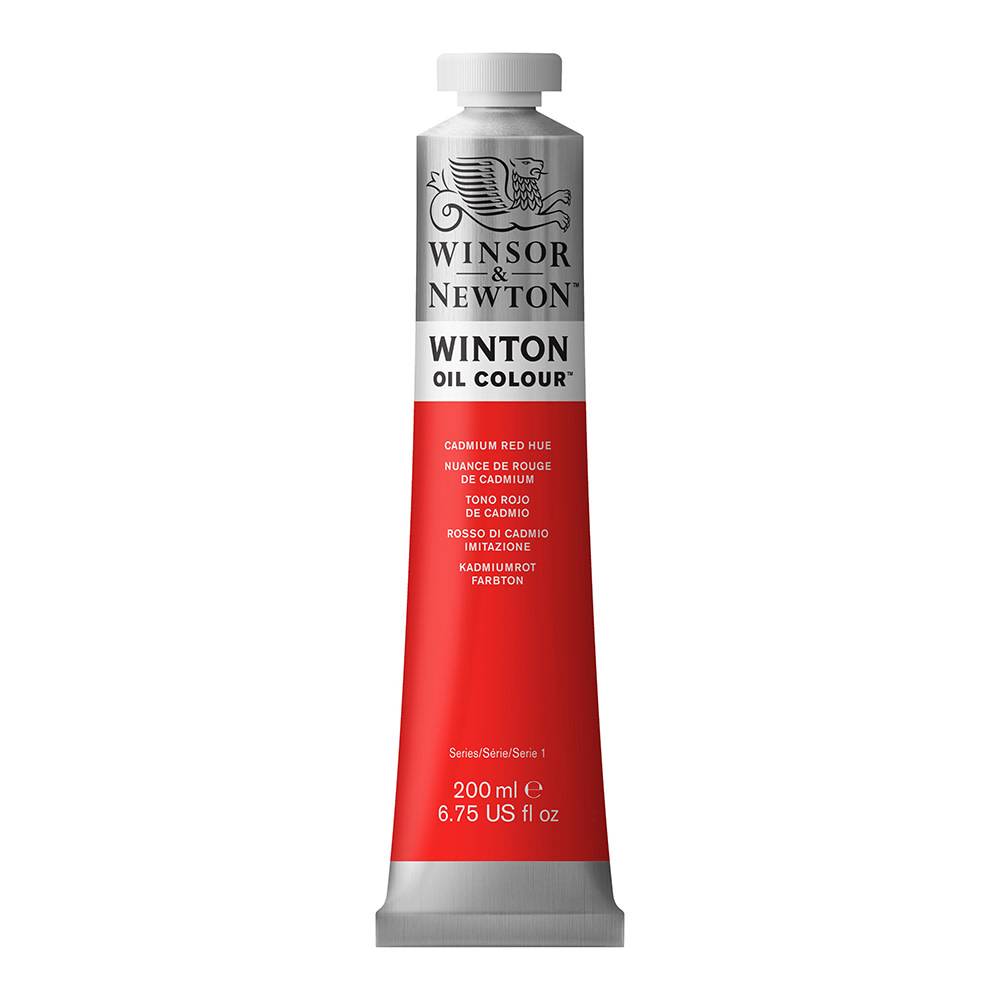 W&N Winton olieverf 200ml Cadmium Red Hue 095