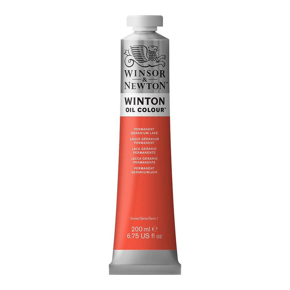 W&N Winton olieverf 200ml Permanent Geranium Lake