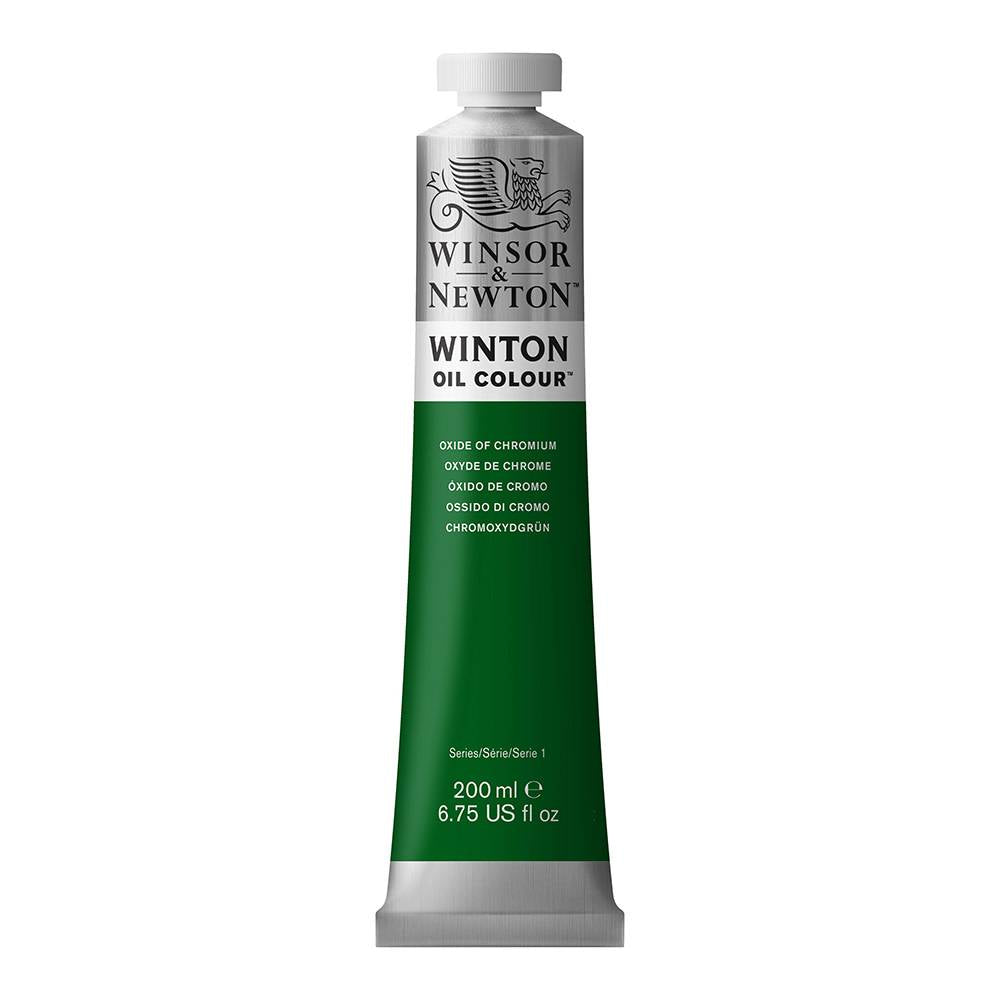 W&N Winton oil paint 200ml Oxide of Chromium 459